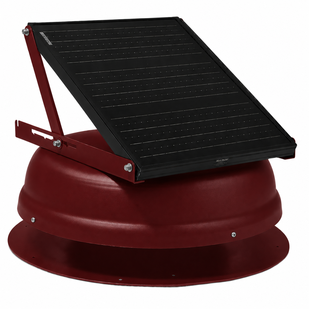 Attic Breeze AeroBreeze HP 35W Self-Flashing solar attic fan, Brick Red