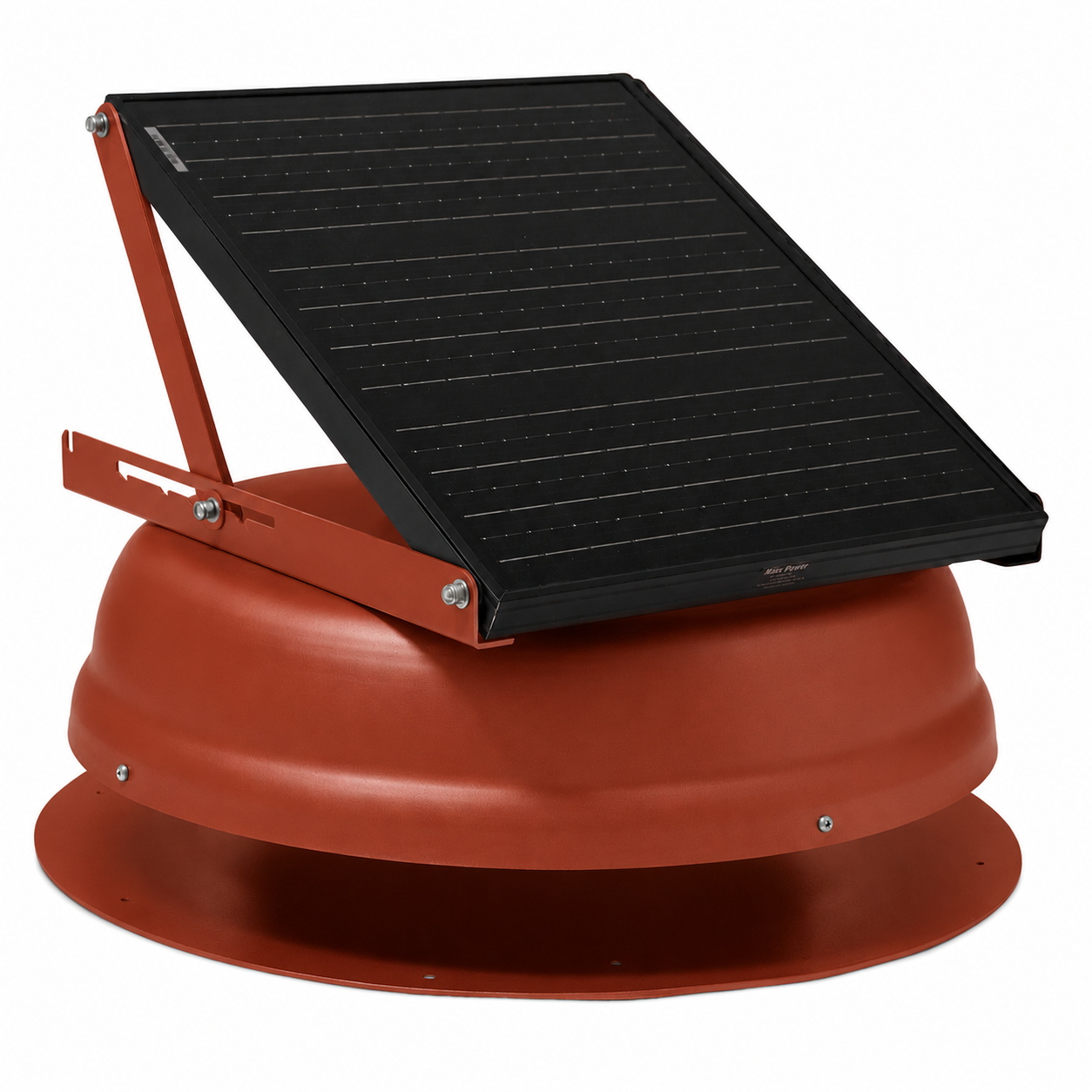 Attic Breeze AeroBreeze HP 35W Self-Flashing solar attic fan, Terra Cotta